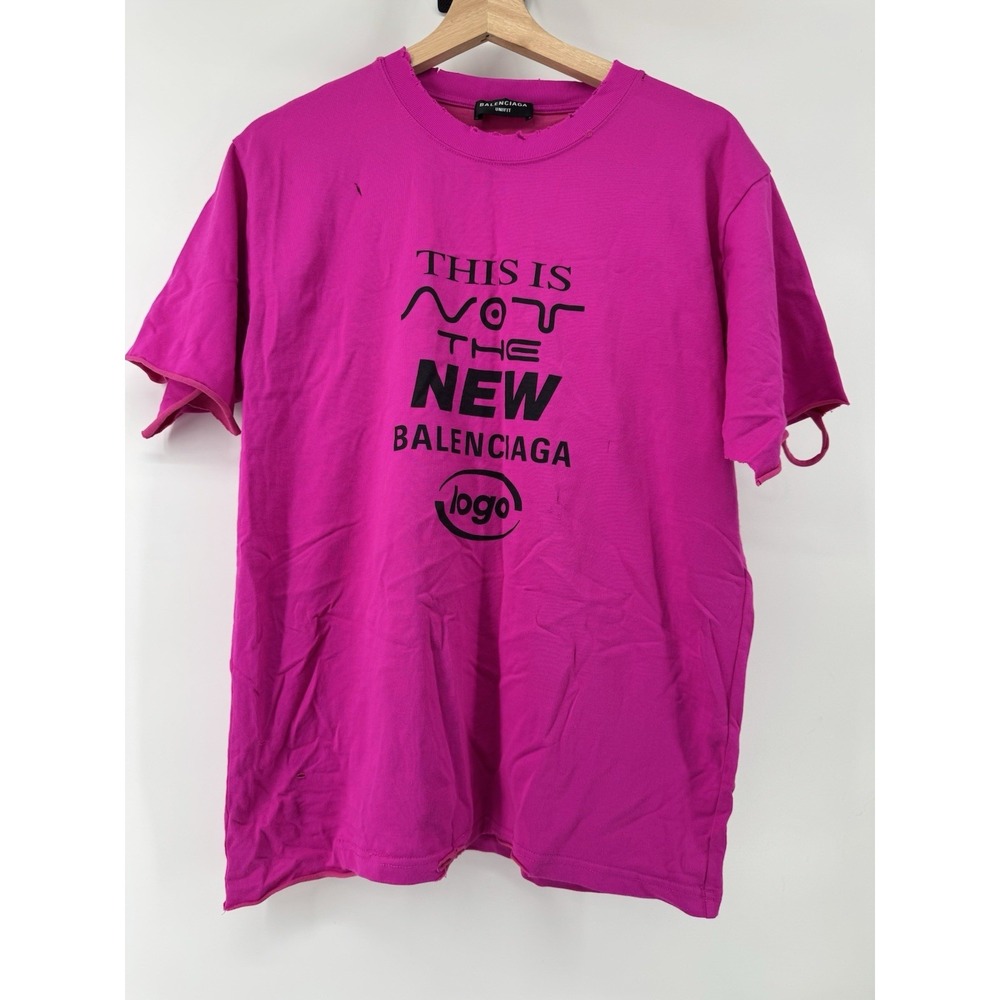 Balenciaga This Is Not The New Balenciaga T-Shirt Size Large